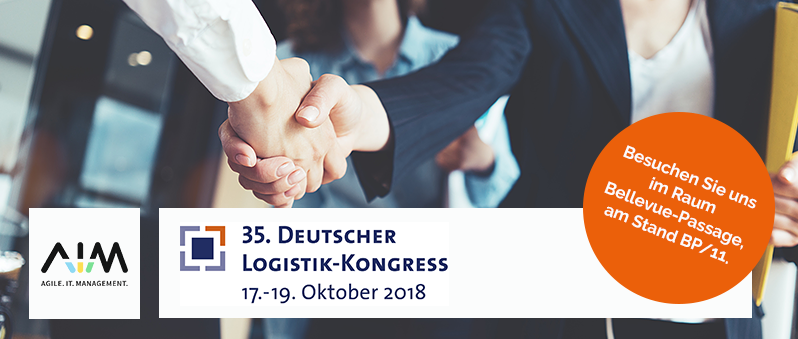 AIM auf dem Deutschen Logistik-Kongress