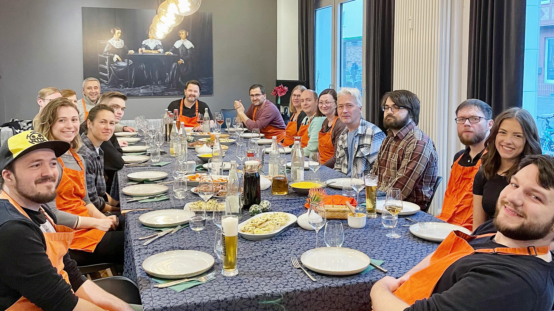 Team-Event Kochen